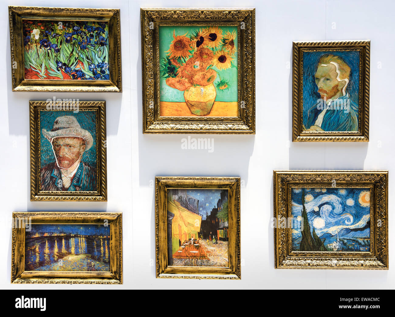 Xintiandi Stil Shopping Mall 245 Madang Rd, Lu Wan Qu Shanghai China (diese Ausstellung definiert eine traditionelles Museumserlebnis, Van Goghs Meisterwerke in larger-than-Life Proportionen anzeigen) Chinesisch Stockfoto