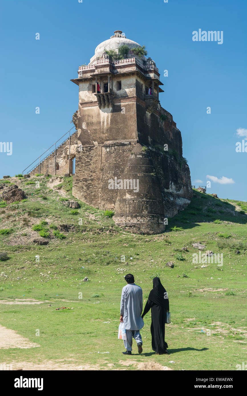 Rohtas Fort, Qila Rohtas, Raja Mann Singh Haveli, Jhelum Punjab Pakistan Stockfoto