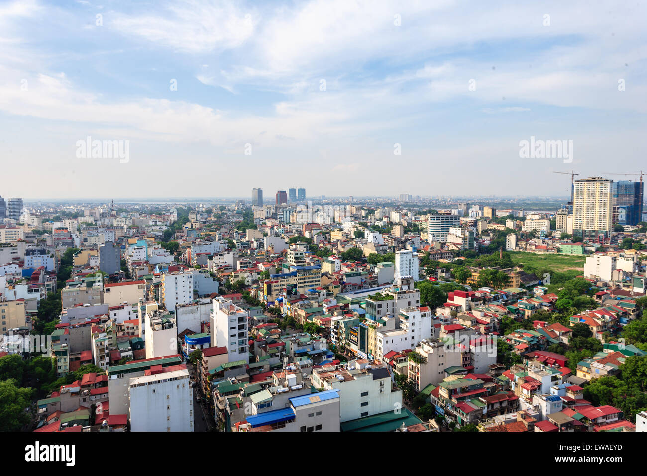 Vietnam Stadtbild am Nachmittag Stockfoto