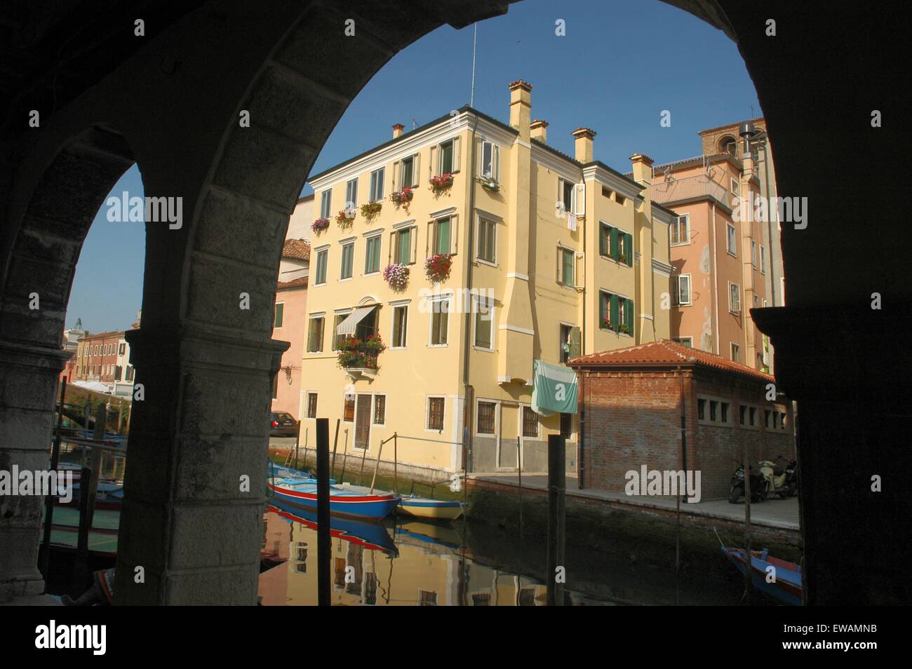 Chioggia, Lagunenstadt südlich von Venedig (Italien) Stockfoto