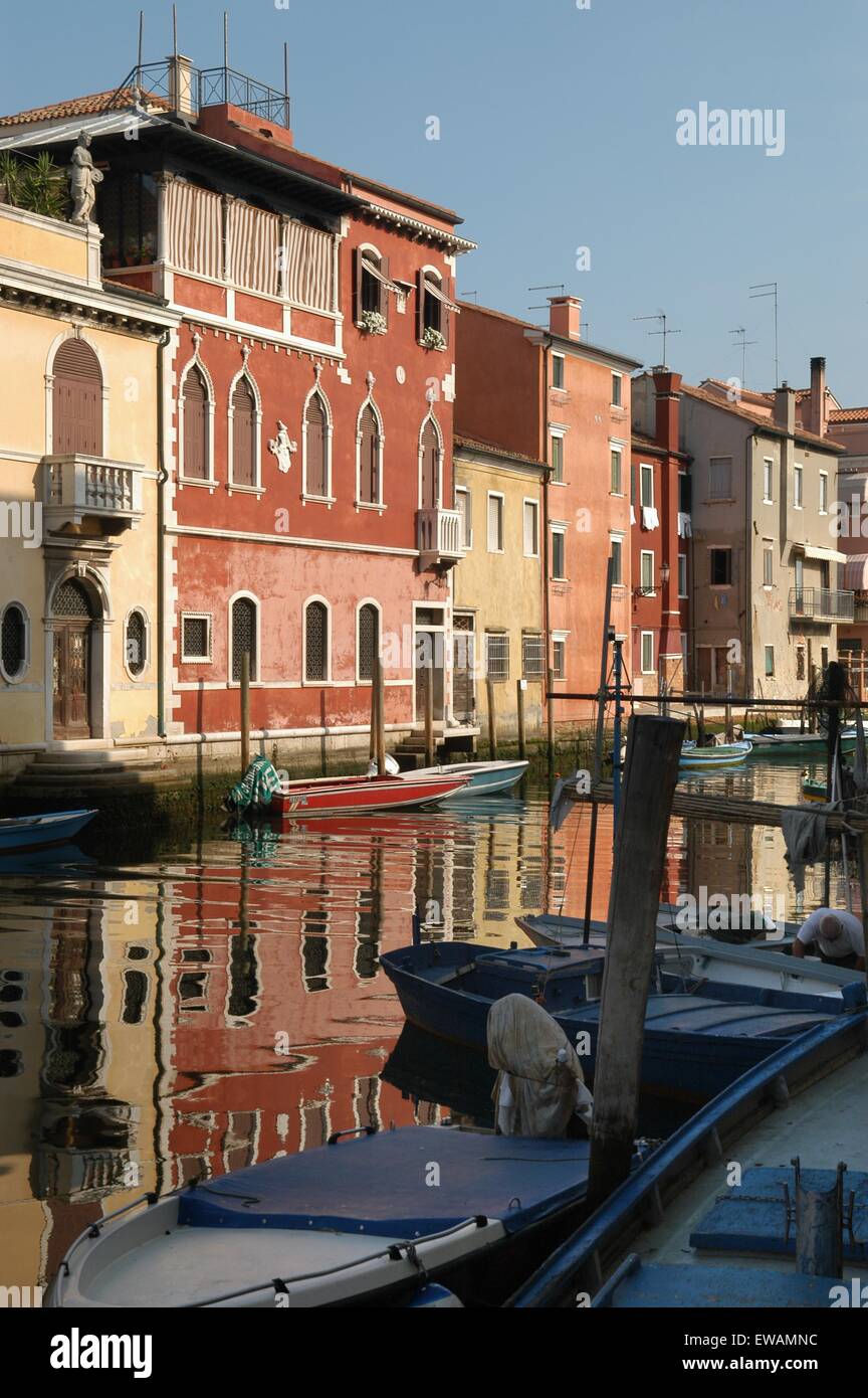 Chioggia, Lagunenstadt südlich von Venedig (Italien) Stockfoto