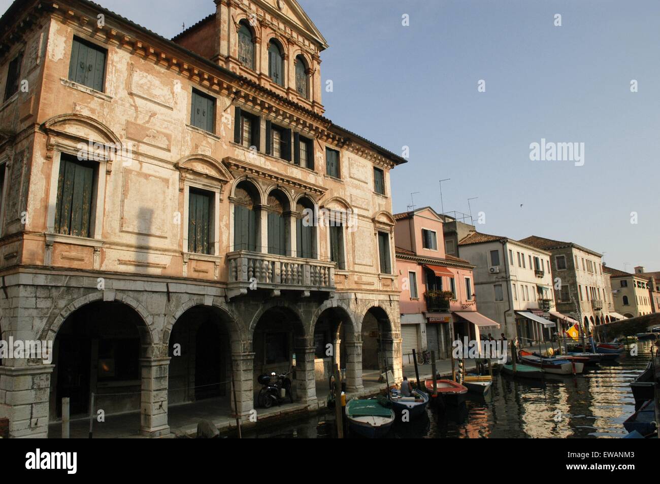Chioggia, Lagunenstadt südlich von Venedig (Italien) Stockfoto