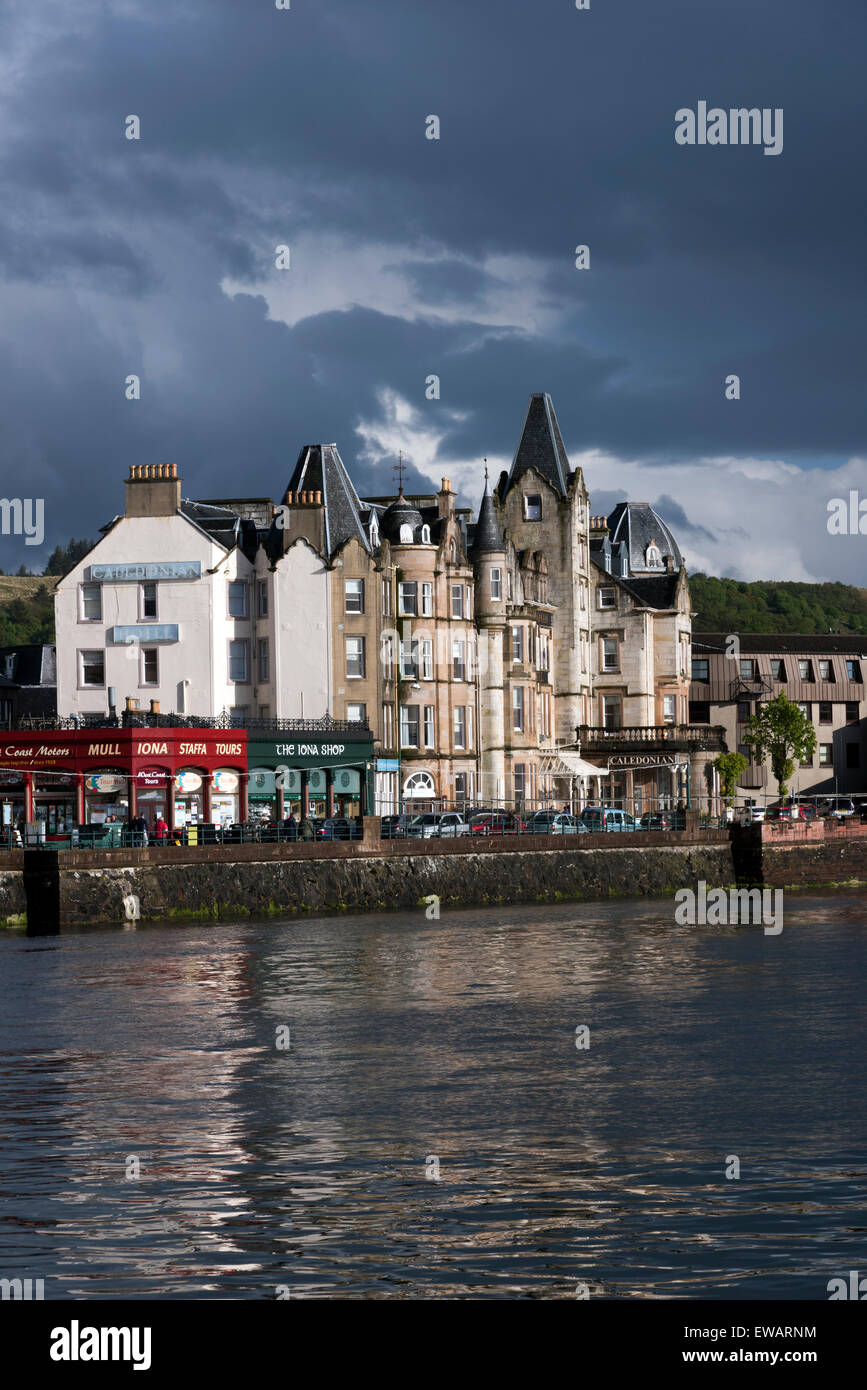 Oban Harbour Waterfront Argyll und Bute Schottland Stockfoto