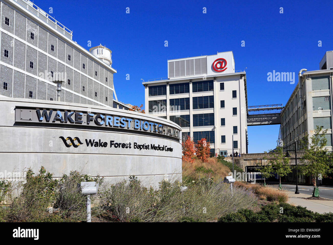 Wake Forest Biotech Platz am Wake Forest Baptist Medical Center in der