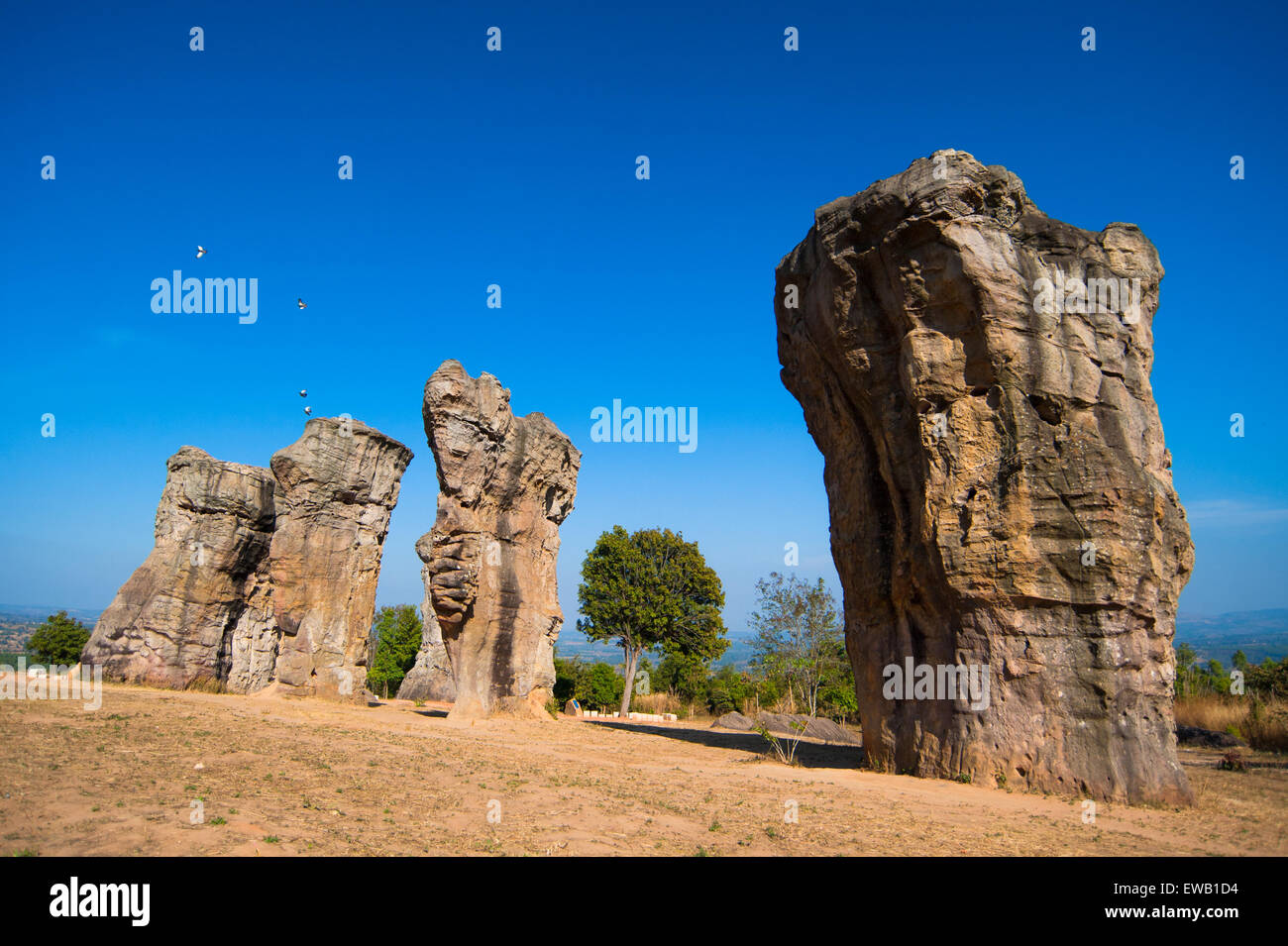 Stonehenge von Thailand (Mo Hin Khao) bei Chaiyaphum Provinz Thailand Stockfoto