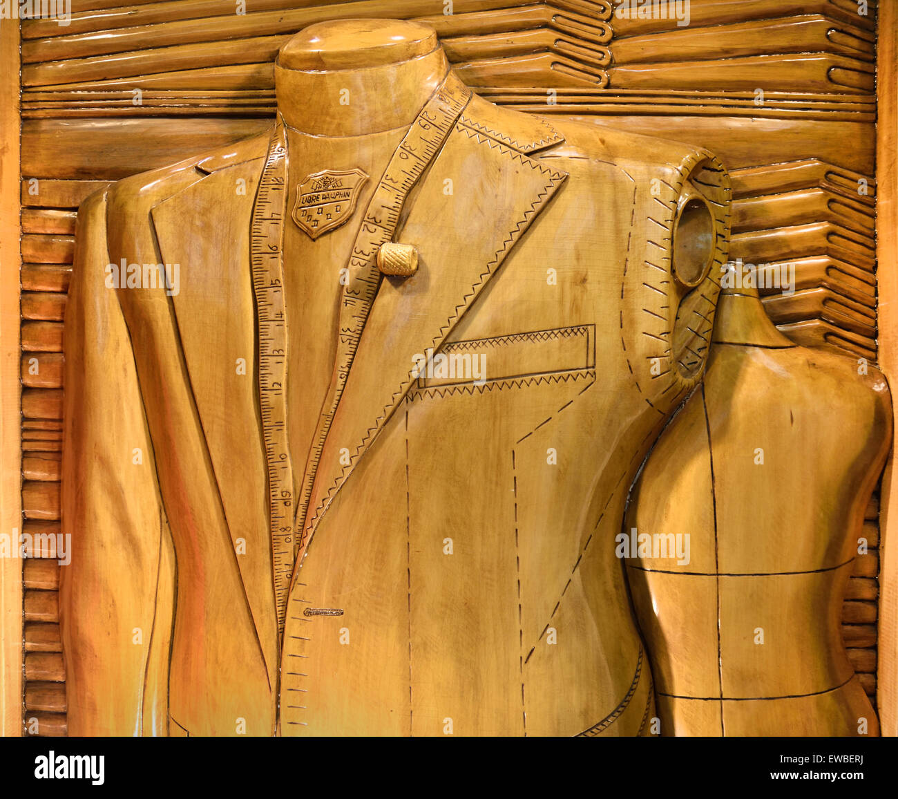 Maßschneider maßgeschneiderte Anzüge Hemden Shanghai China chinesische Stockfoto