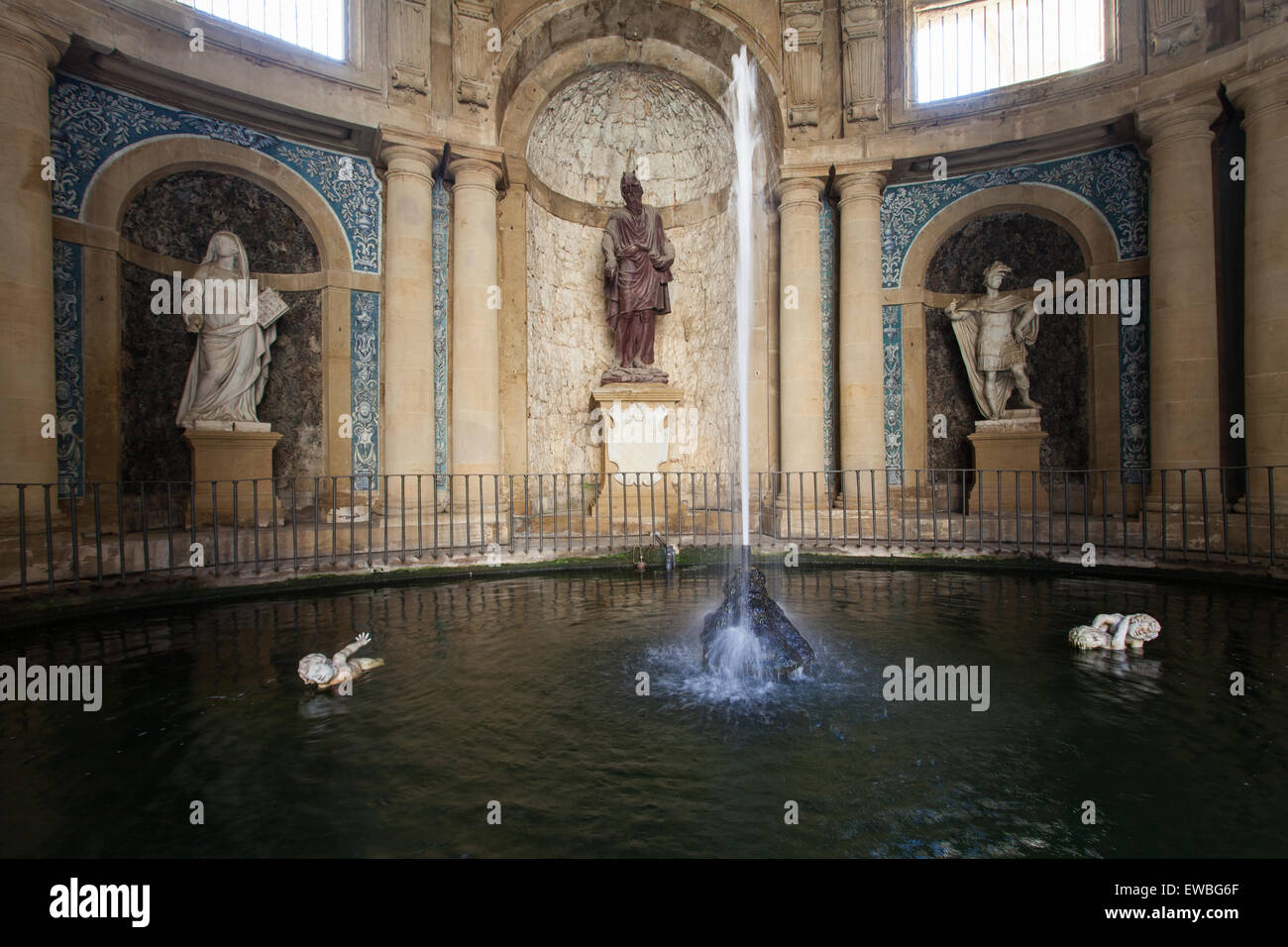 Die Grotte im Boboli-Gärten, Palazzo Pitti in Florenz, Italien Stockfoto