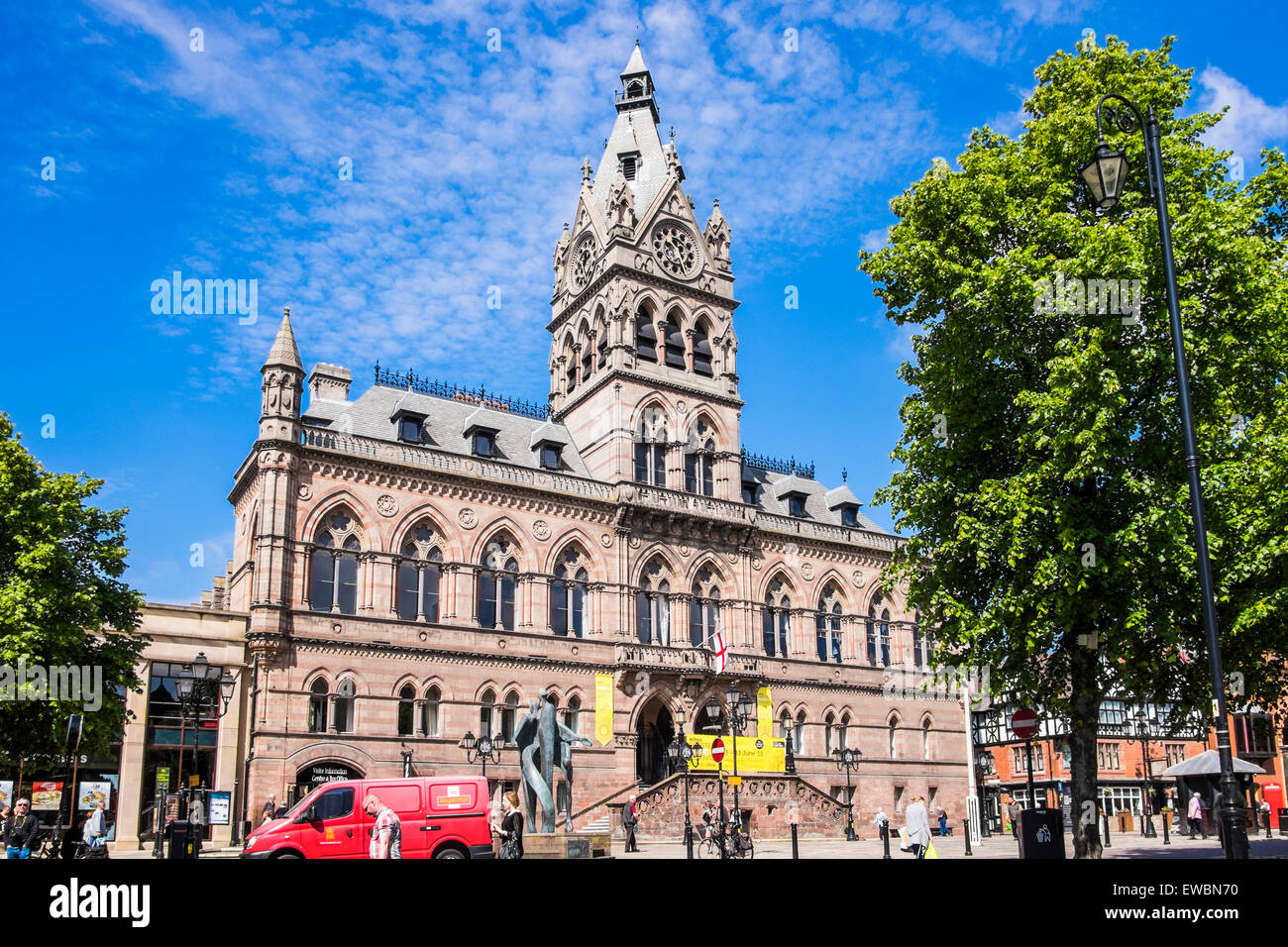 Chester Stadt Rathaus, Chester, Cheshire, England, Vereinigtes Königreich Stockfoto