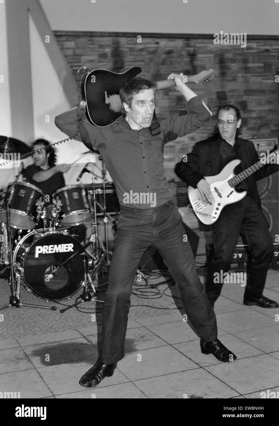 Wilko Johnson band Stockfoto