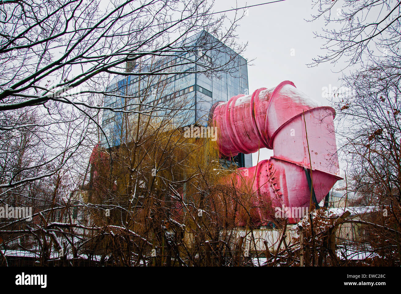 Industriegebäude Stockfoto