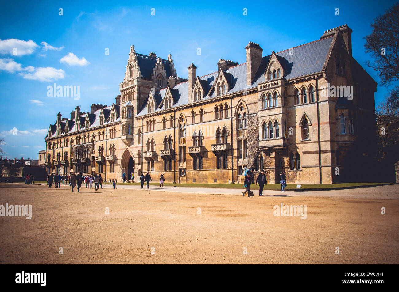 Christ Church in Oxford, Drehort für Harry Potter, Großbritannien Stockfoto