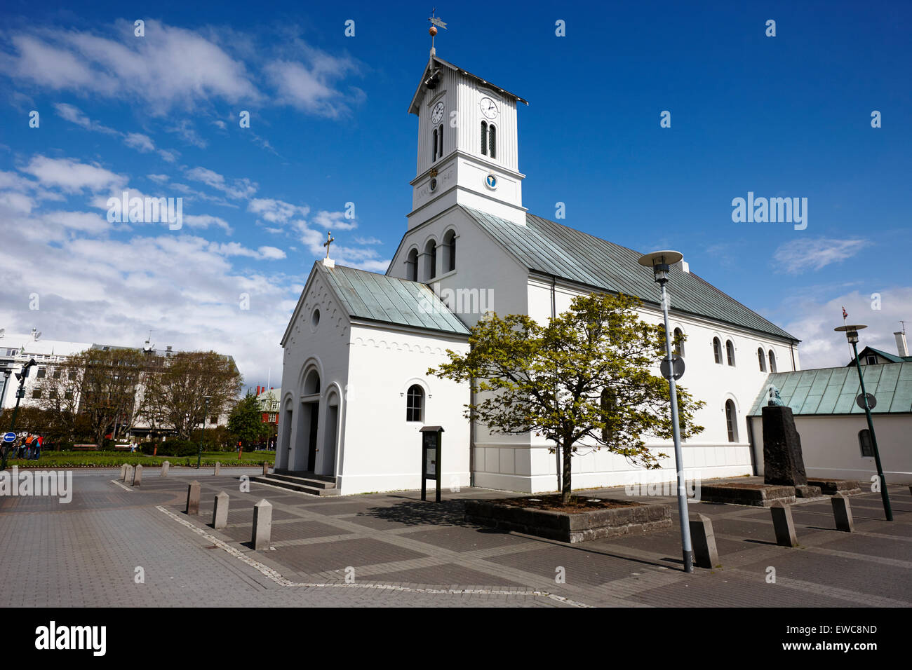 Reykjavik Kathedrale Kirche von Island Stockfoto