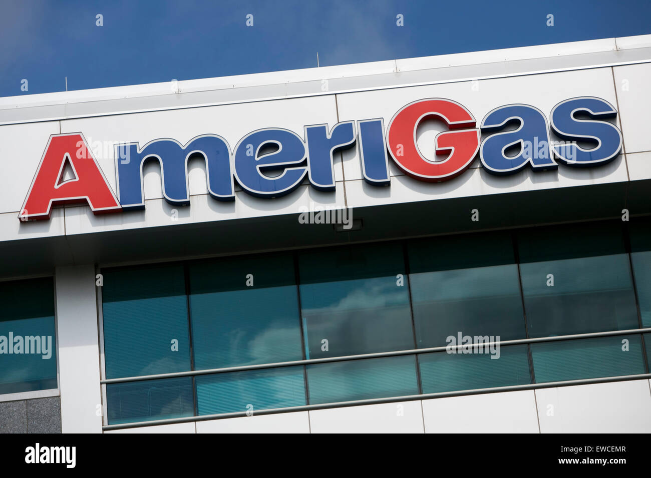 Ein Logo Zeichen außerhalb der Sitz der UGI Corporation, auch bekannt als AmeriGas, in King Of Prussia, Pennsylvania. Stockfoto
