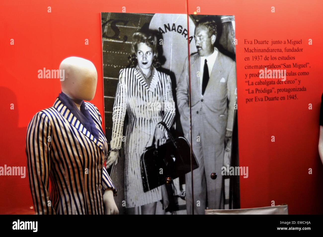 María Evita Duarte de Perón Museum, Buenos Aires, Argentinien Stockfoto