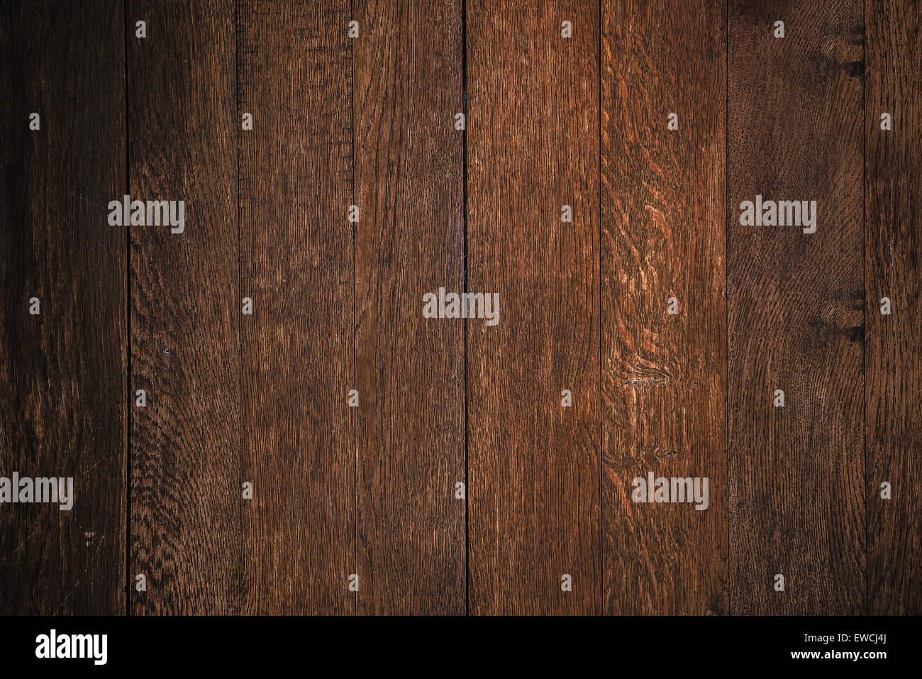 Braune Holz Dielen Texturmuster als Hintergrund Stockfoto