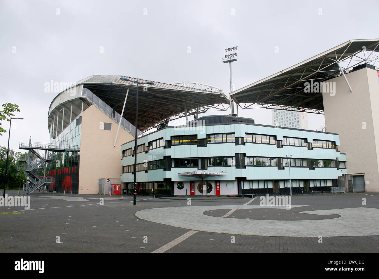 Galgenwaard Stadion ist Heimstadion des Fußballvereins FC Utrecht, Utrecht, Niederlande Stockfoto