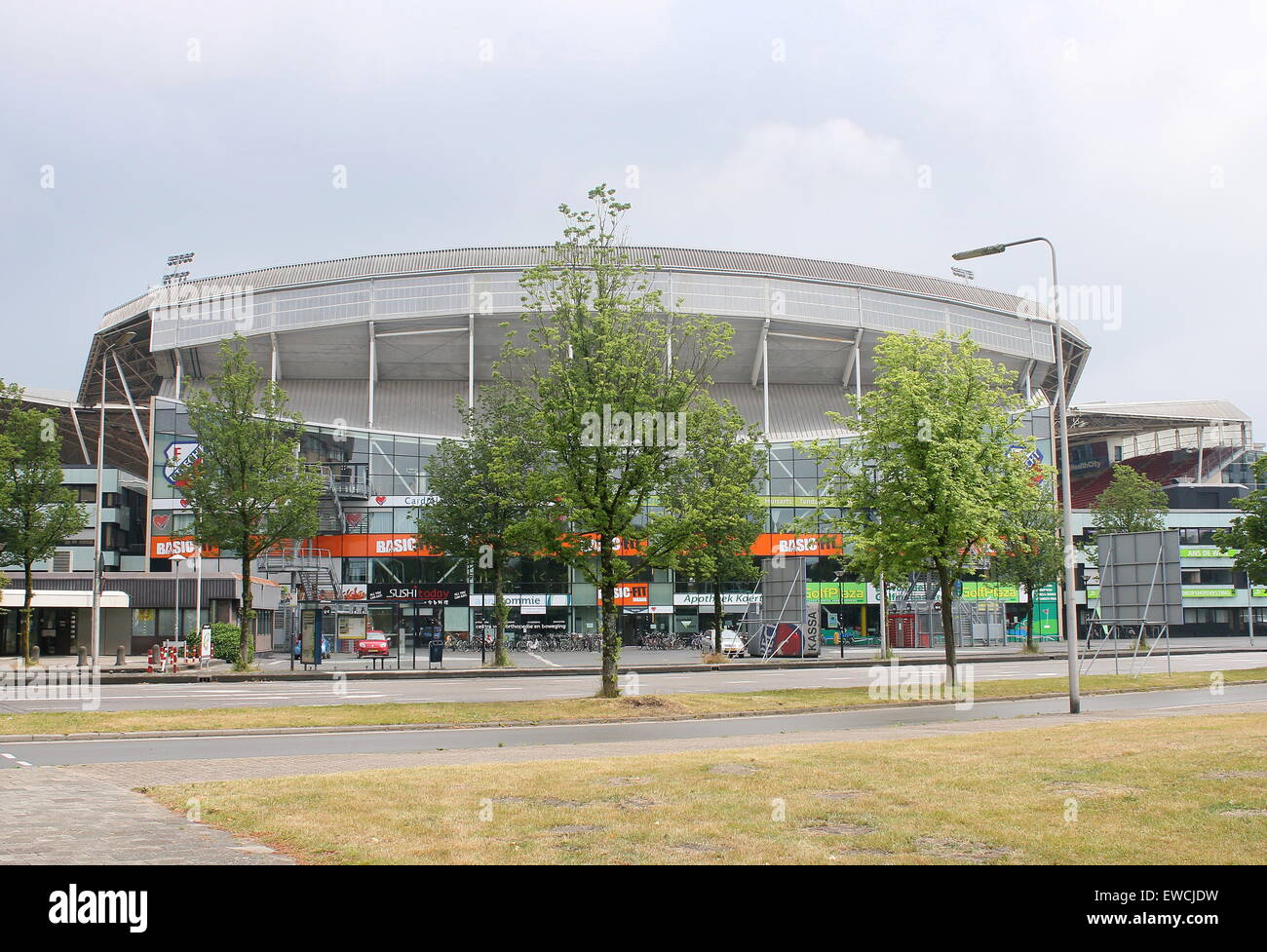 Galgenwaard Stadion ist Heimstadion des Fußballvereins FC Utrecht, Utrecht, Niederlande Stockfoto