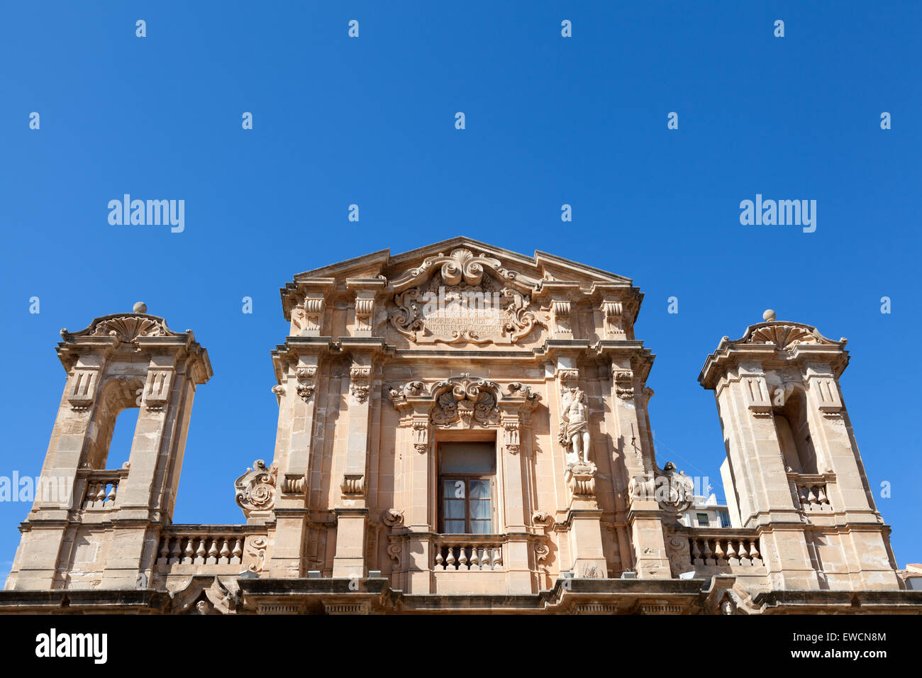 Chiesa del Purgatorio, Marsala, Sizilien, Italien Stockfoto