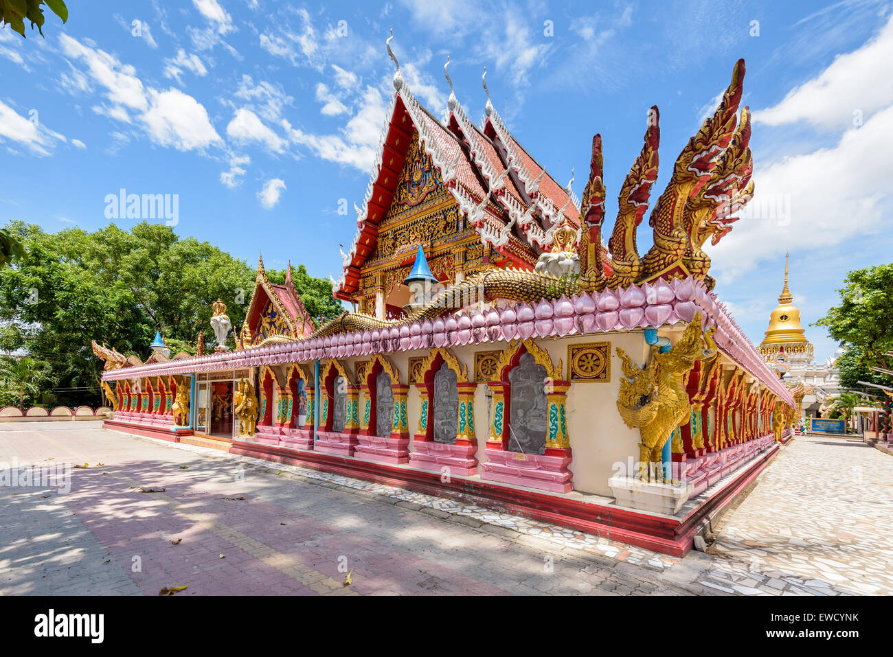 Tempel Wat Phra Nang Sang Attraktionen und Ort der Anbetung in der Provinz Phuket, Thailand Stockfoto