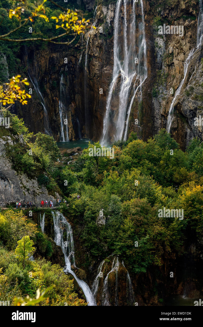 Nationalpark Plitvicer Seen, Kroatien Stockfoto