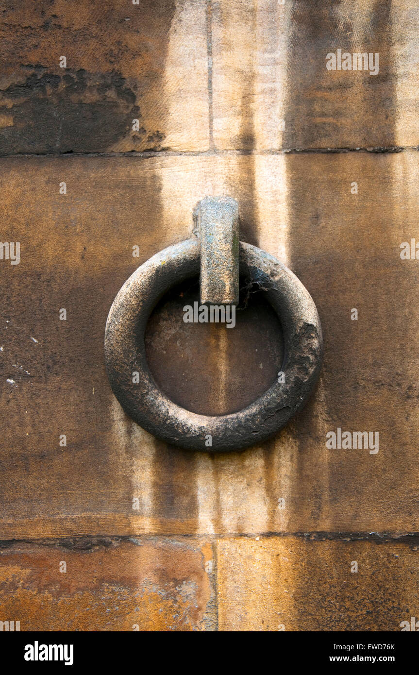 Stein-Ring an der Außenseite des Wollaton Hall, Nottingham England UK Stockfoto