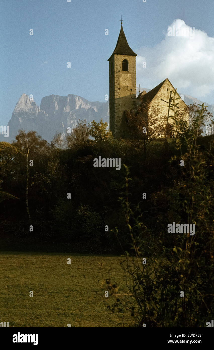 St. Andreas in Antlas in Südtirol, Südtirol 1986 Stockfotografie Alamy
