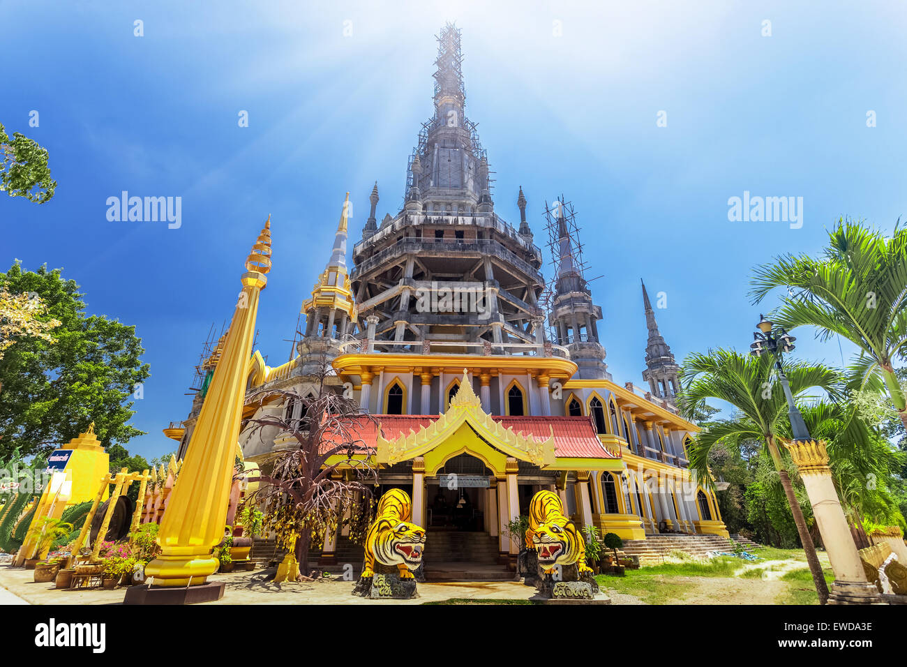 Ort in Thailand besuchen Stockfoto