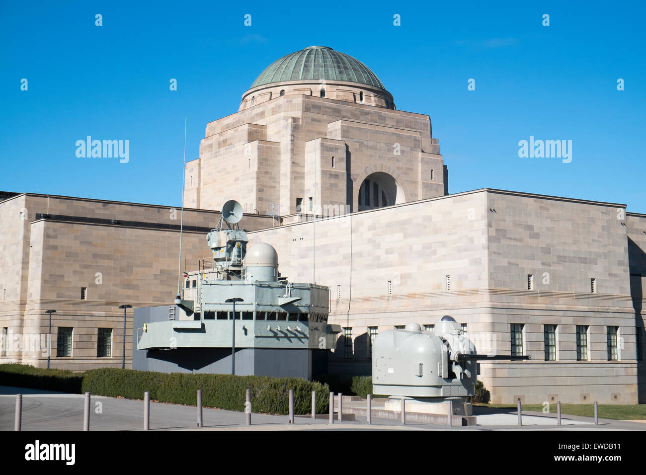 Australian War Memorial, Australiens nationale Gedenkstätte an die Mitglieder seiner Streitkräfte, die starben oder wurden in Kriegen, Canberra Stockfoto