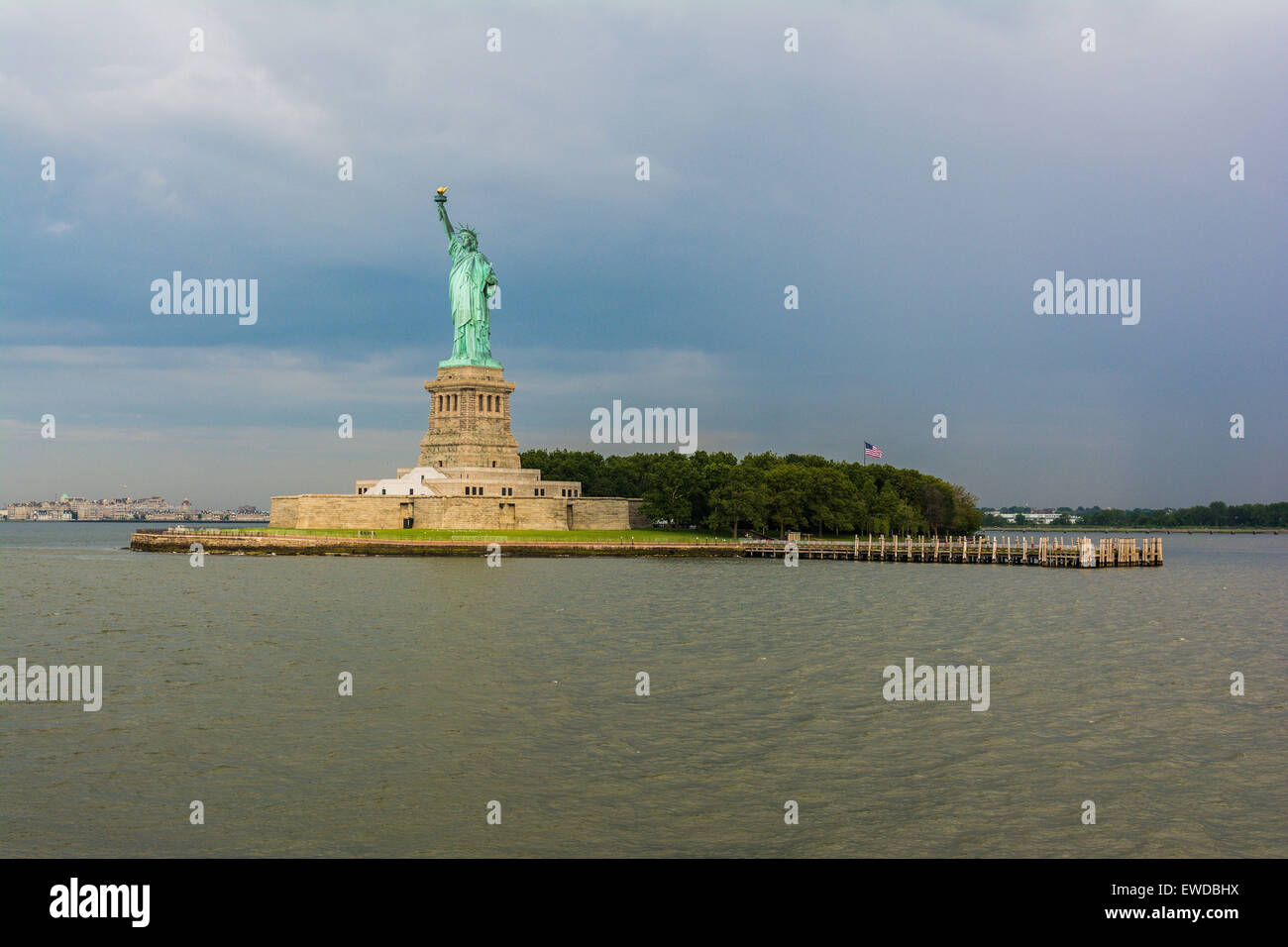 Statue of Liberty, Liberty Island, New York Harbor, New York City, New York, USA Stockfoto