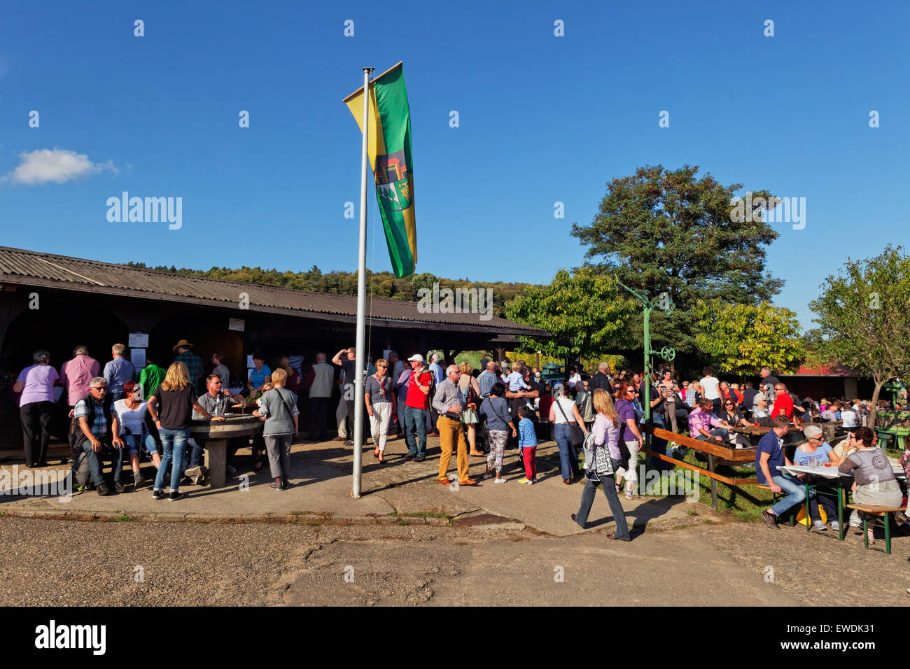 Sonnenberghütte, Rheinland-Pfalz, Deutschland Stockfoto