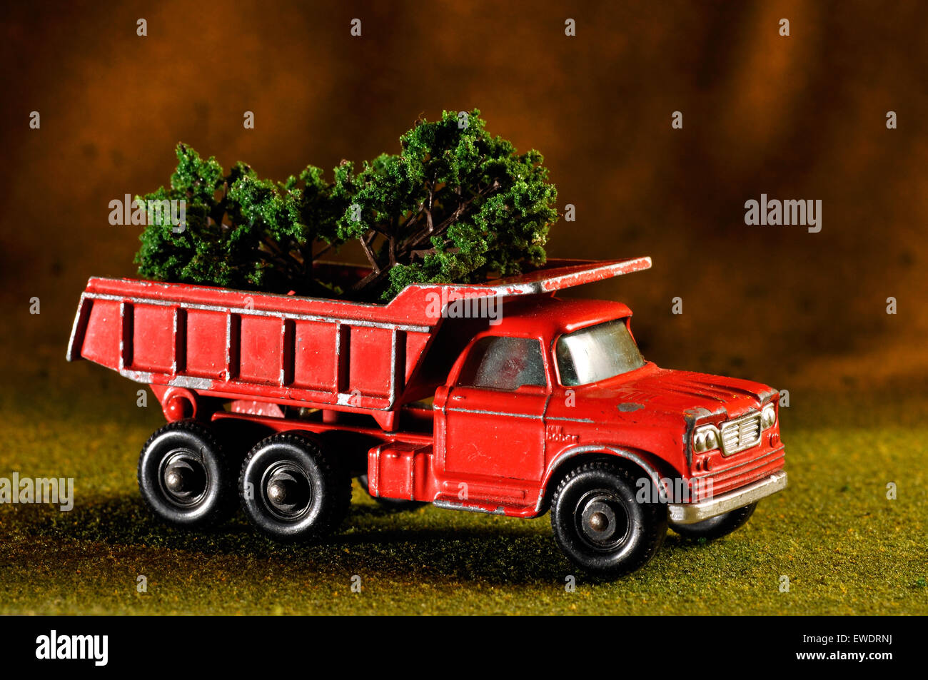Oldtimer Dodge Truck in Studioumgebung Stockfoto