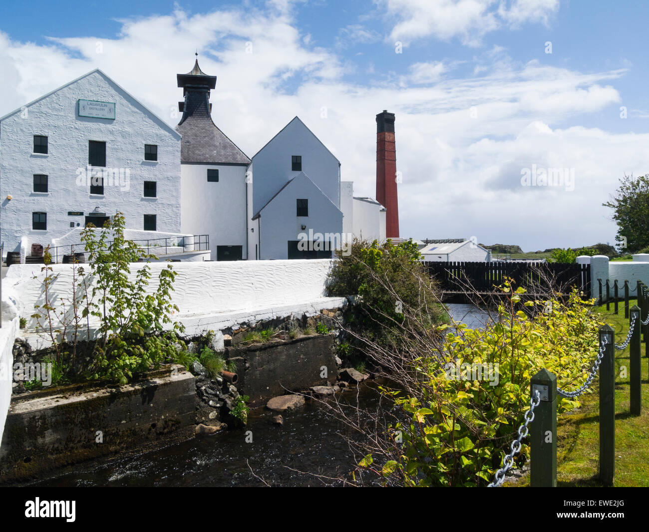 Lagavulin Distillery Shop Port Ellen Isle of Islay Argyll und Bute ...