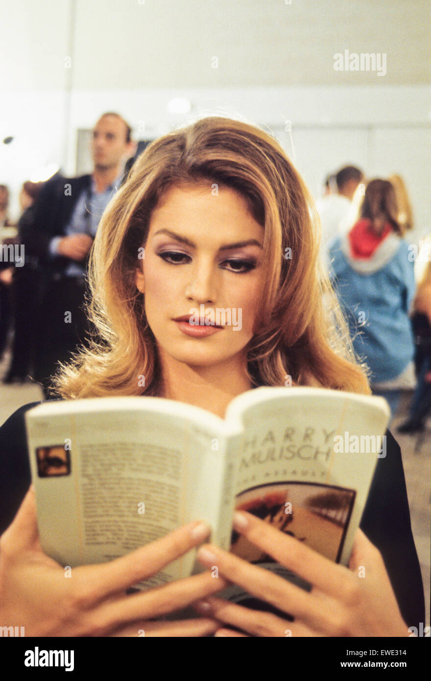 Cindy Crawford Stockfoto