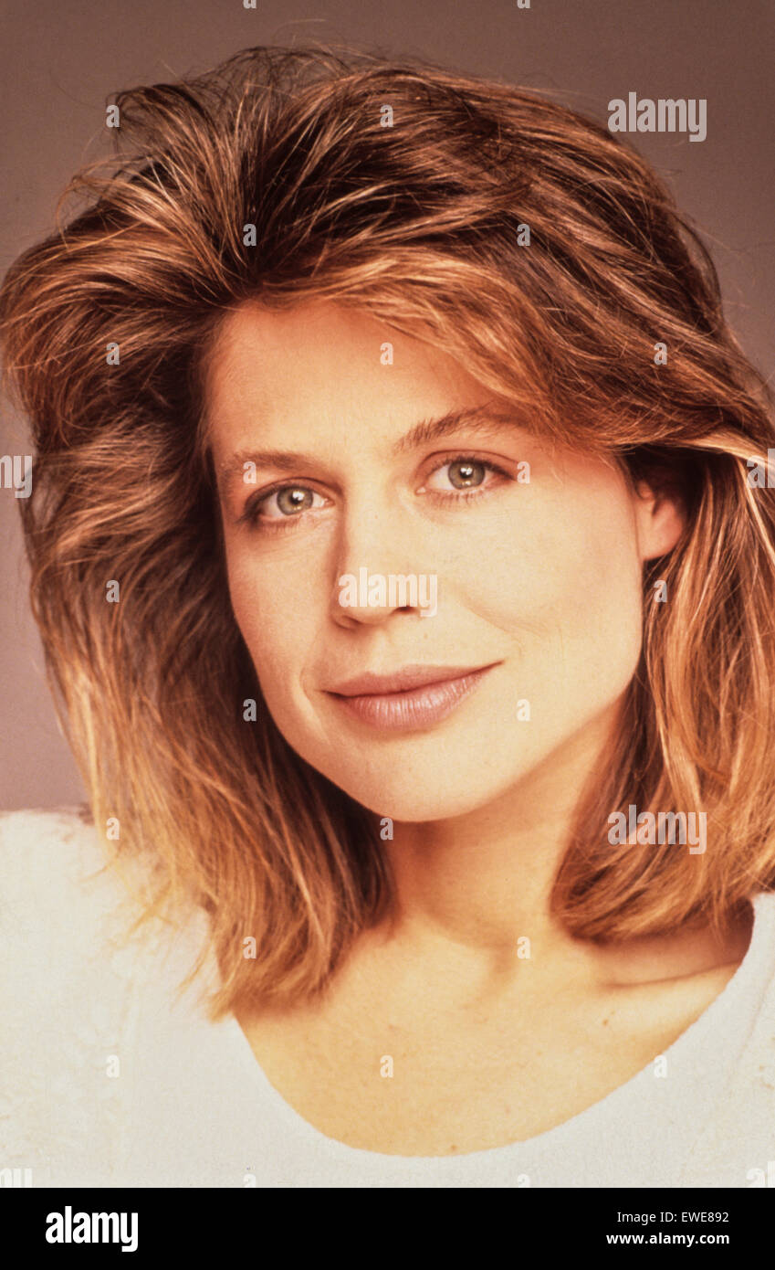 Linda Hamilton, die Schöne und das Biest, 1987 Stockfoto