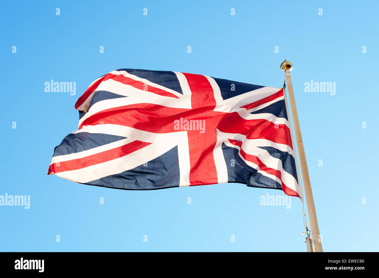 Großbritannien-Flagge Stockfoto