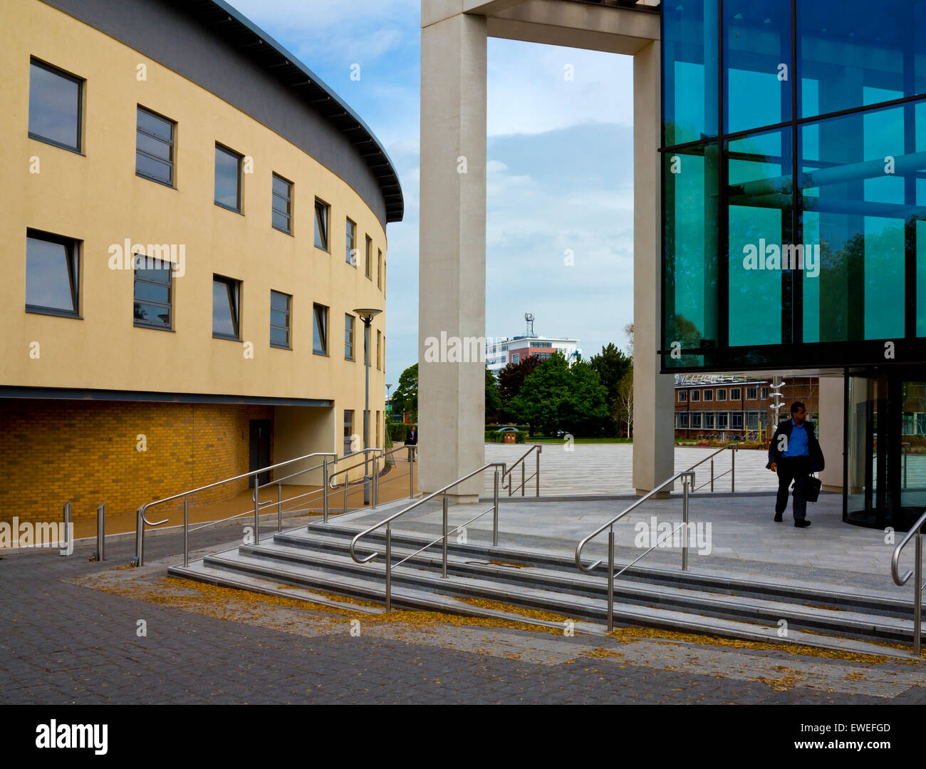 Campus-Gebäude an der Loughborough University eine öffentliche Forschungsuniversität in den East Midlands Leicestershire England UK Stockfoto