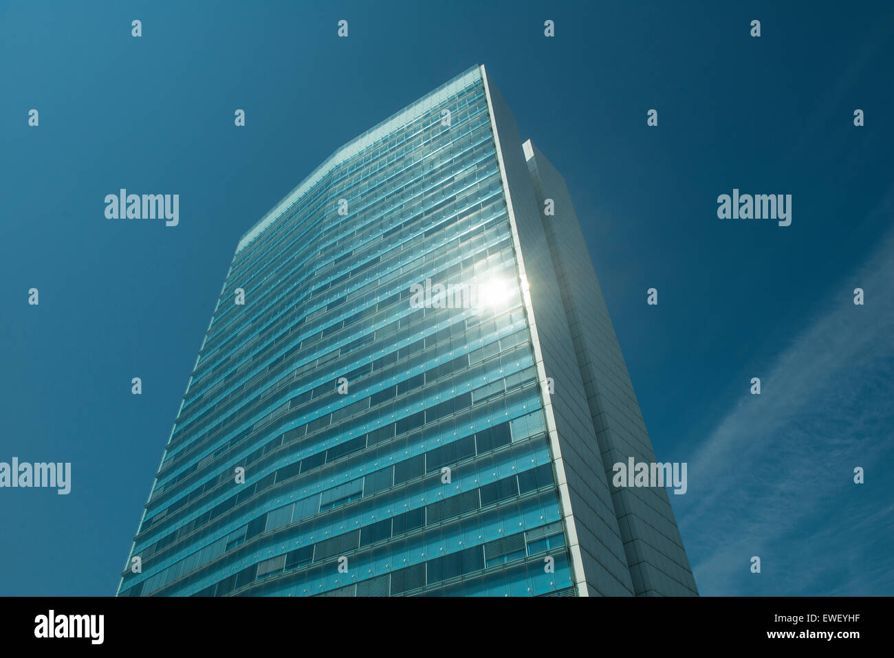 das Parlamentsgebäude in Sarajevo Stockfoto