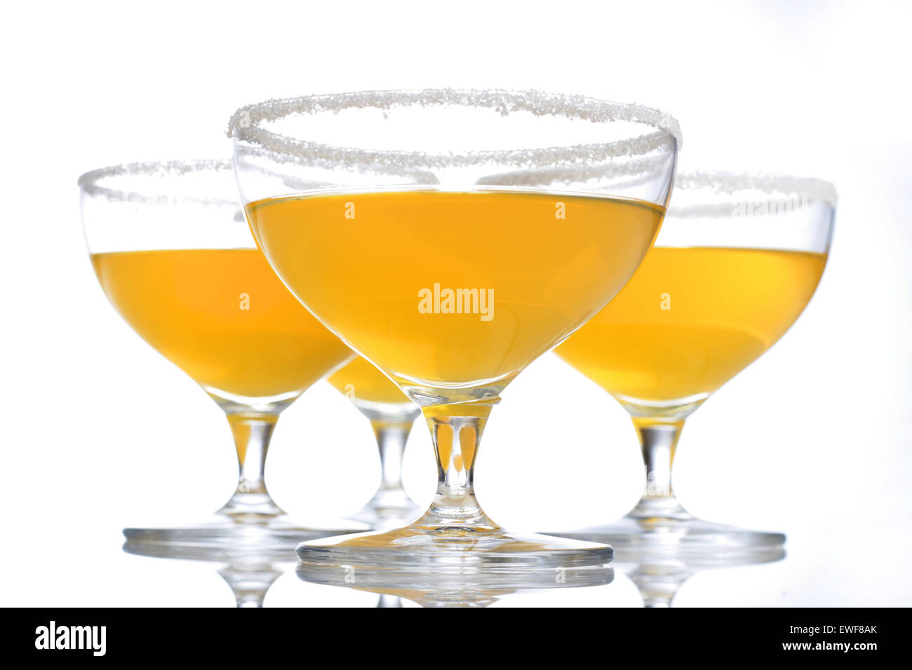 Studioaufnahme von Produktionen Getränk Stockfoto