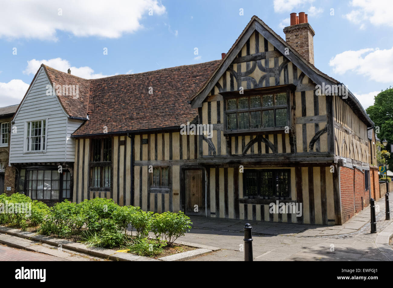 Die Tudor altes Haus in Orford Road, Walthamstow, London England Vereinigtes Königreich UK Stockfoto