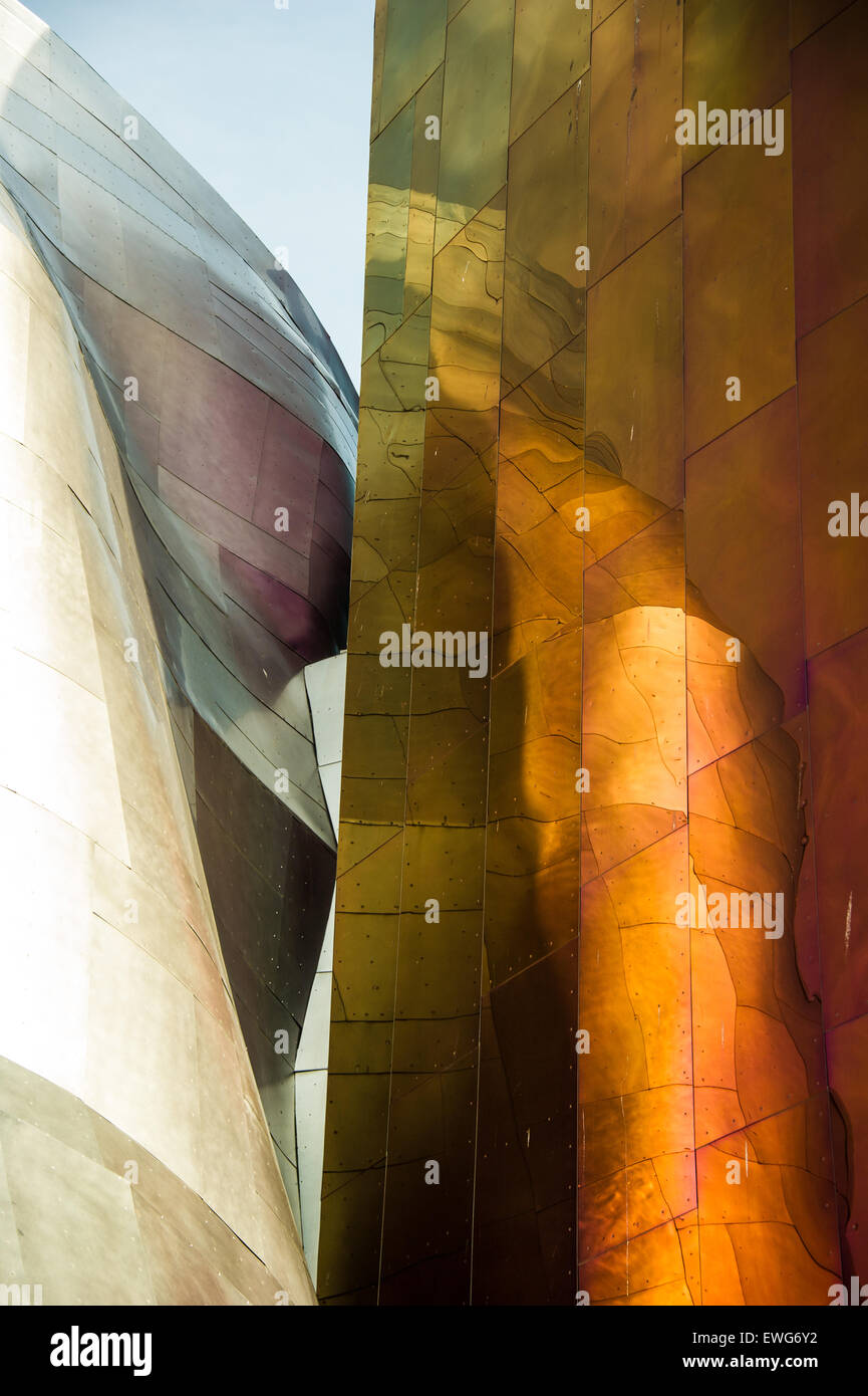 EMP Museum, Experience Music Project, Seattle Center, Seattle, Washington State, USA Stockfoto