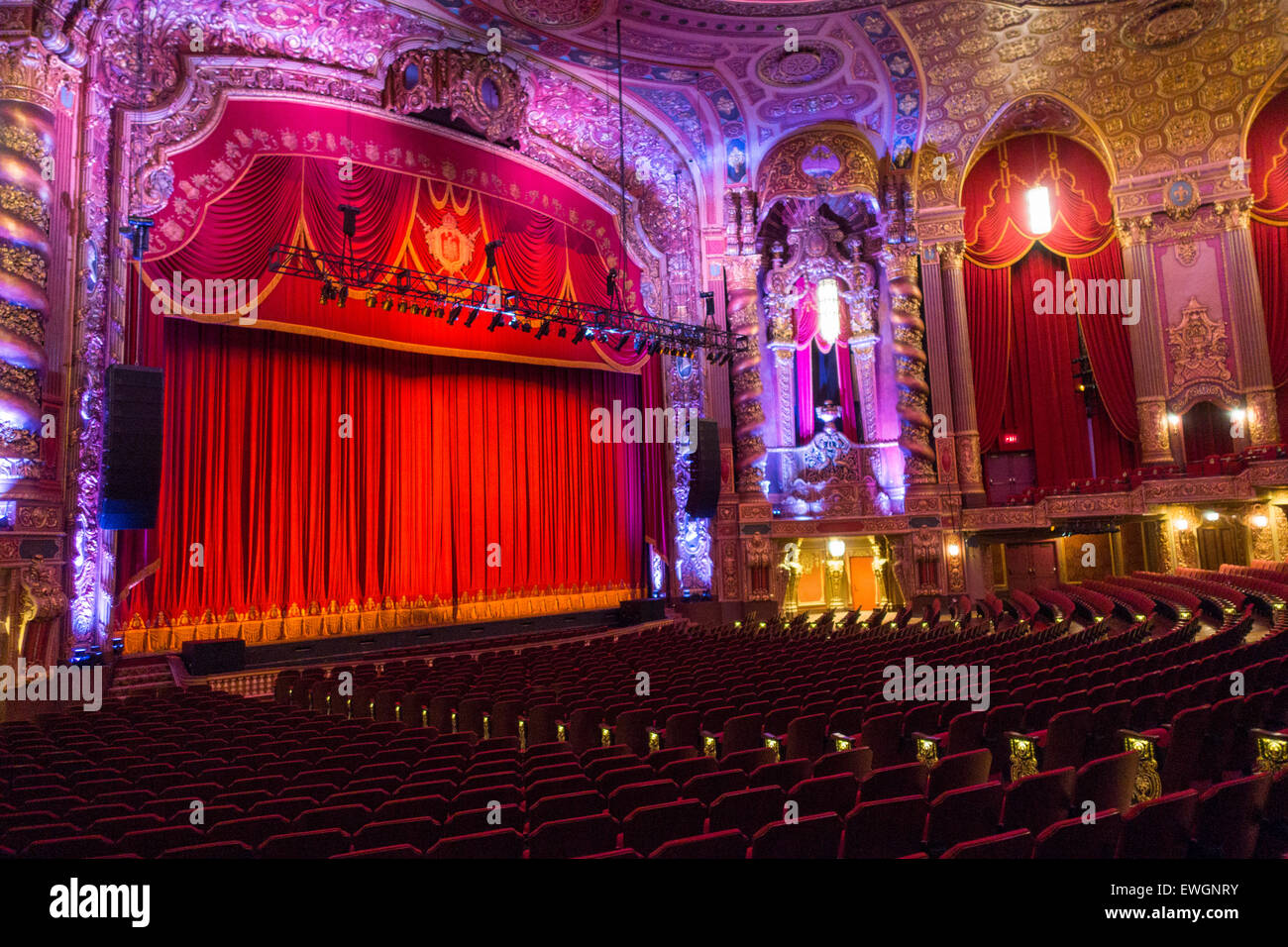 Kings Theatertour Brooklyn New York City Stockfoto