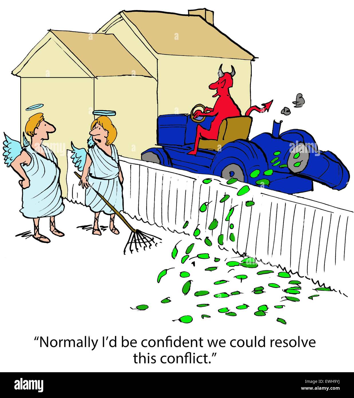 Konfliktlosung Cartoons Stockfotos Und Bilder Kaufen Alamy