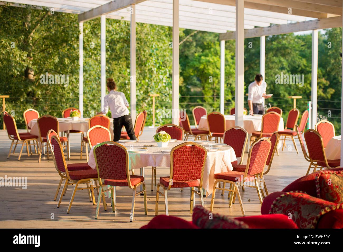 Restaurant Stockfoto