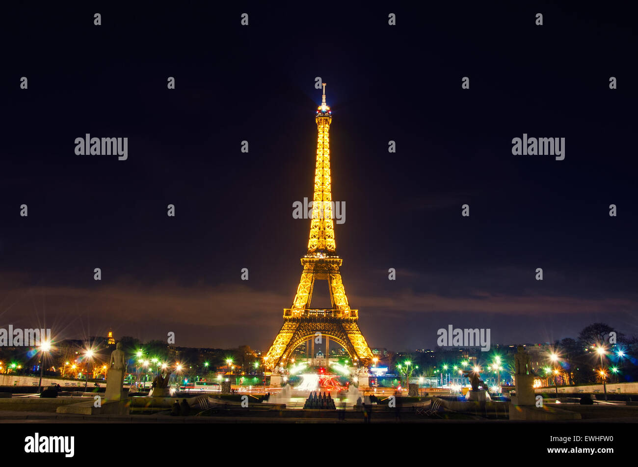 Eiffelturm Stockfoto