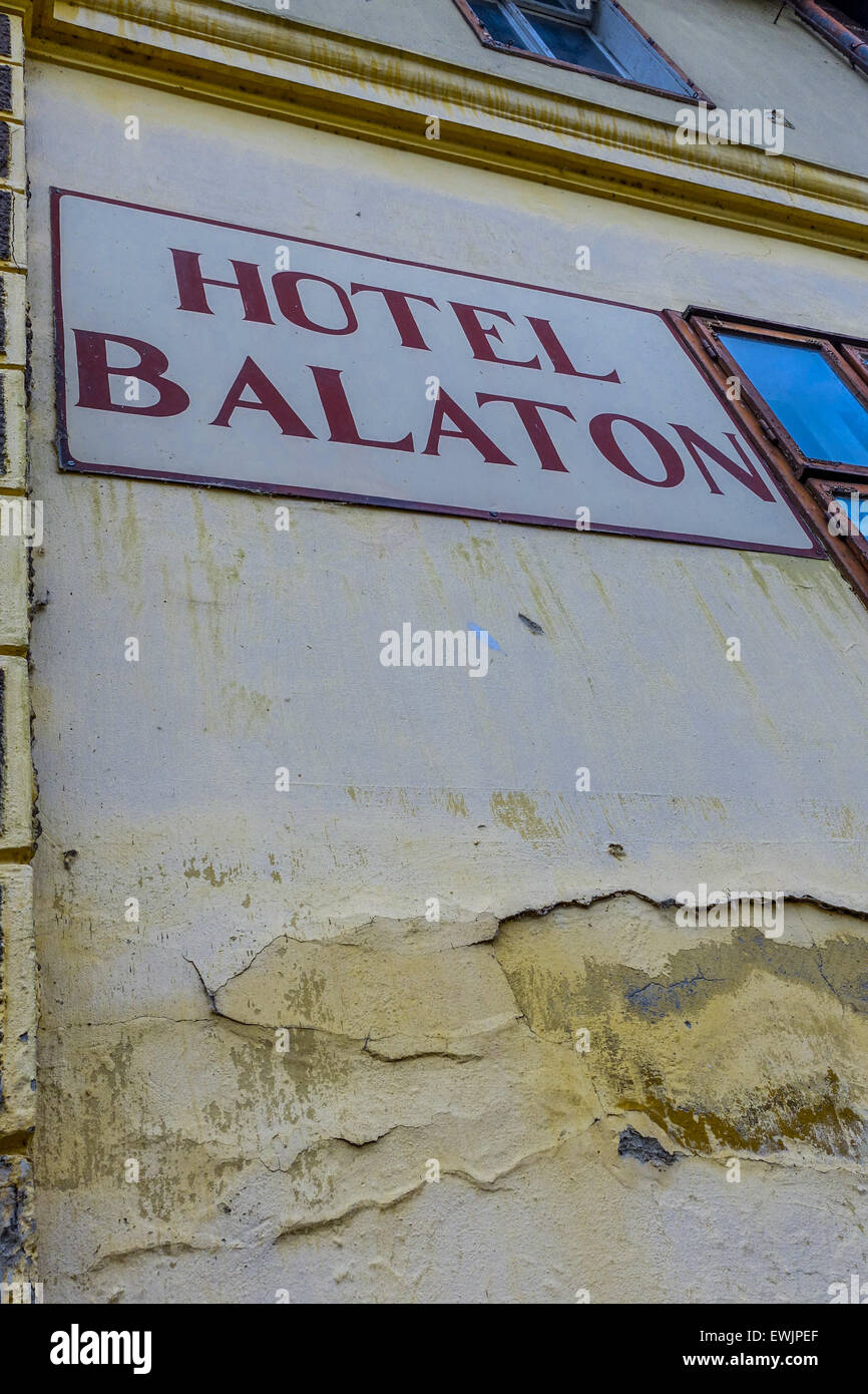 Hotel Balaton, Keszthely, Plattensee, Ungarn, West-Ungarn, Plattensee Stockfoto