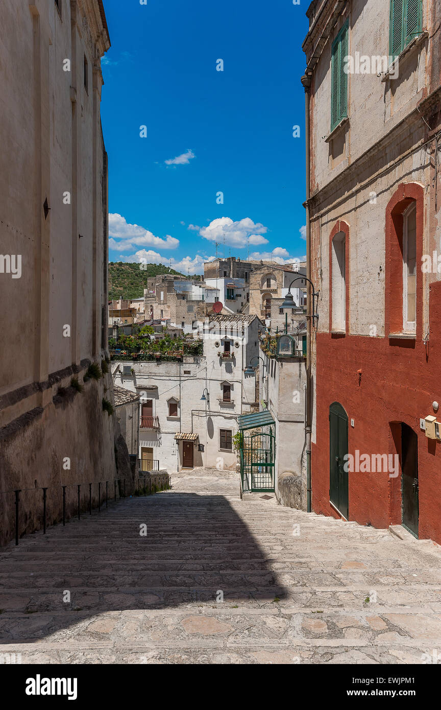 Italien Apulien Gravina in Puglia Altstadt Stockfoto