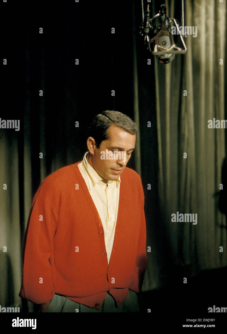 PERRY COMO (1912-2001) US-Sängerin über 1960 Stockfoto