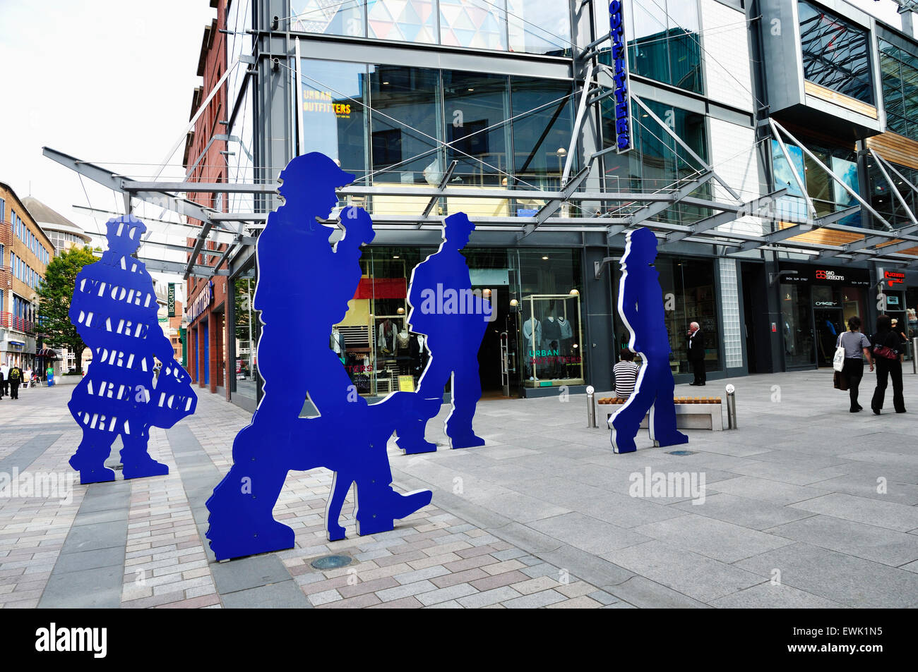 Die Victoria Square shopping-Komplex im Zentrum von Belfast. Nordirland. UK Stockfoto