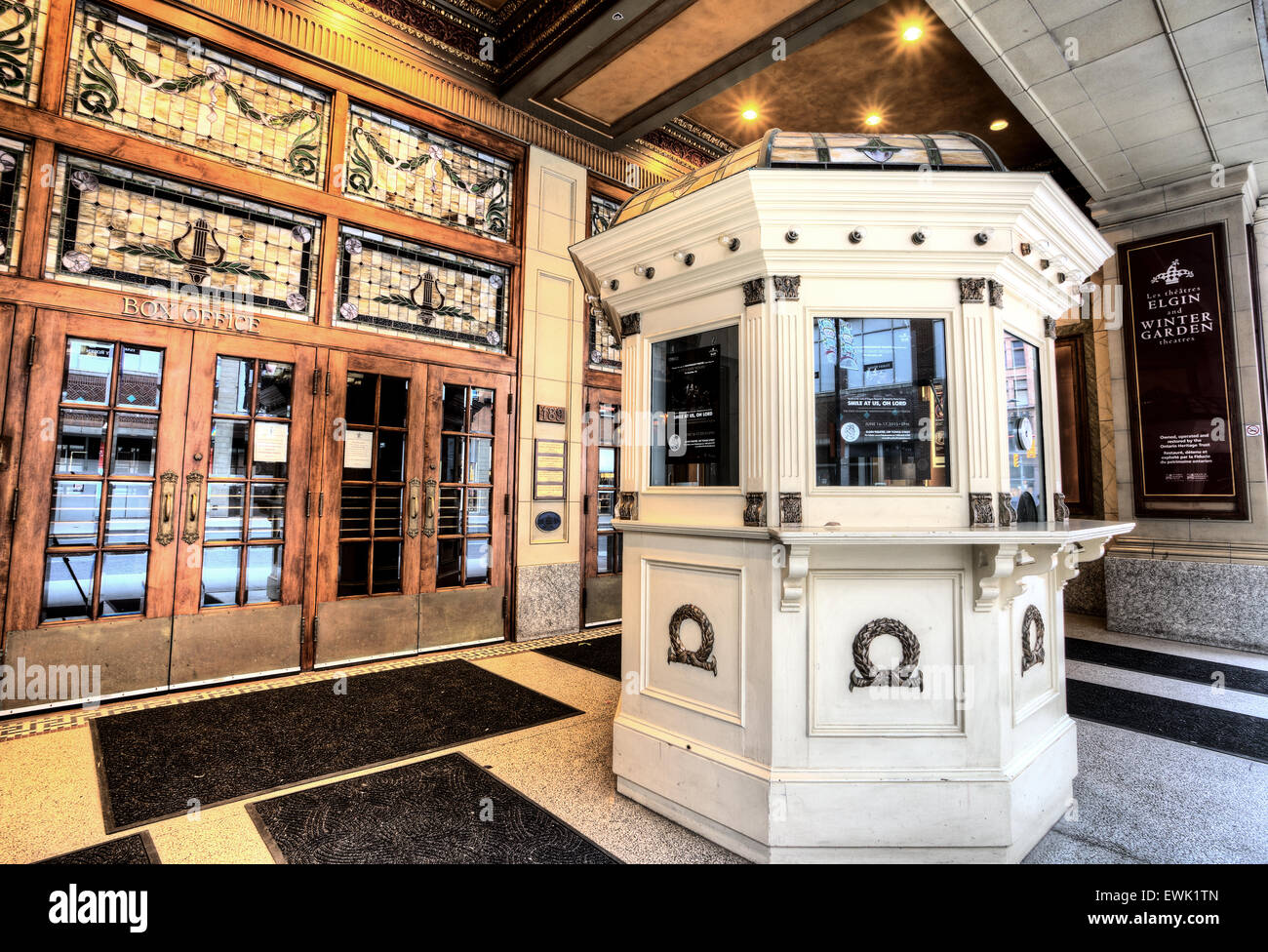 Elgin und Winter Garden Theatre Toronto Kanada Stockfoto