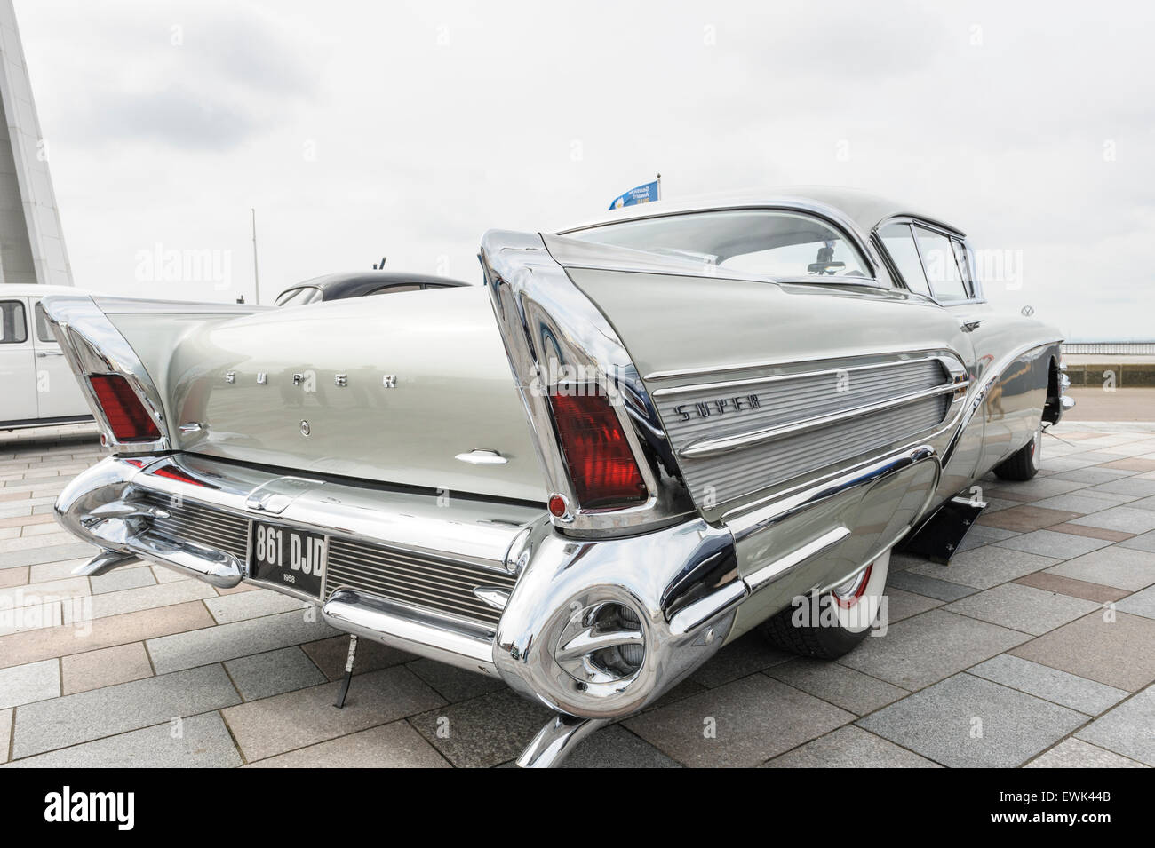 1958 Buick Super, Oldtimer. Stockfoto